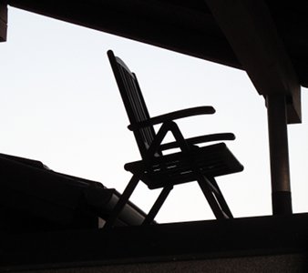 Chair on the roof